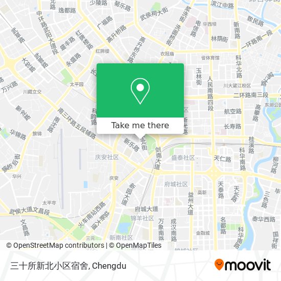 三十所新北小区宿舍 map