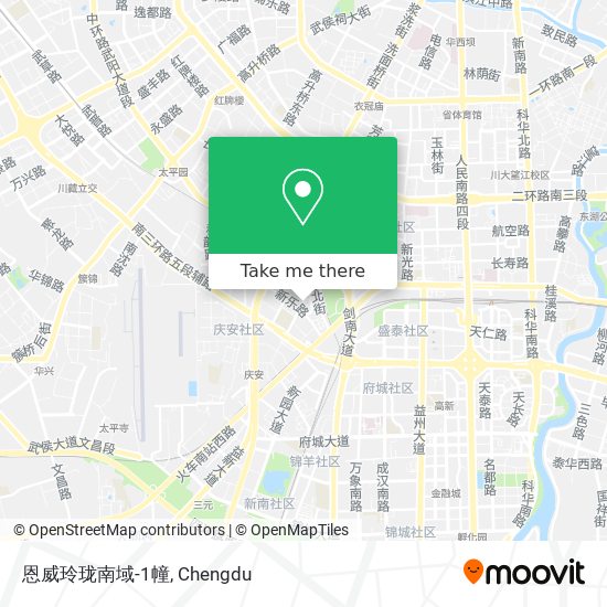恩威玲珑南域-1幢 map