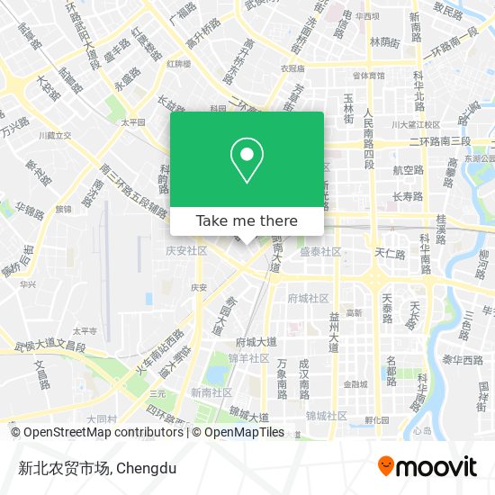 新北农贸市场 map