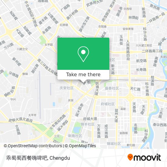 乖蜀蜀西餐嗨啤吧 map