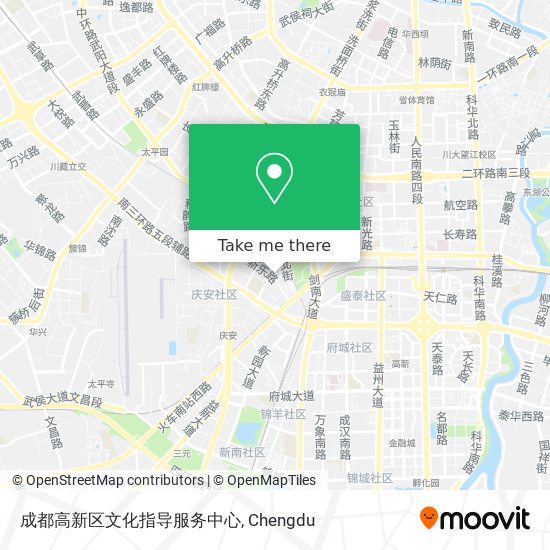 成都高新区文化指导服务中心 map