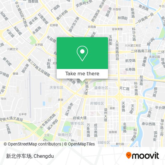 新北停车场 map