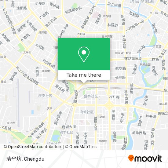 清华坊 map