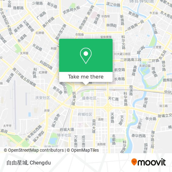 自由星城 map