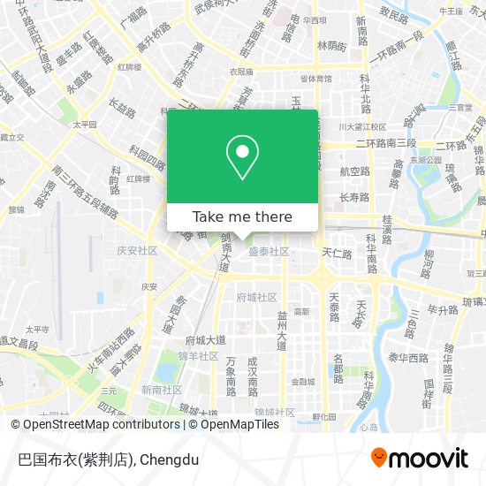 巴国布衣(紫荆店) map