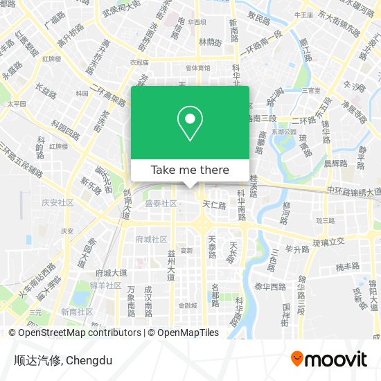 顺达汽修 map