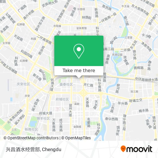 兴昌酒水经营部 map