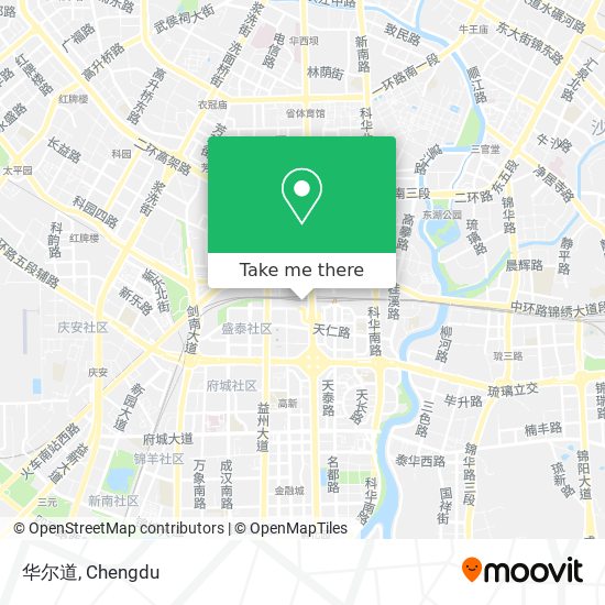 华尔道 map