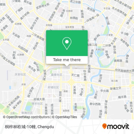 桐梓林欧城-10幢 map