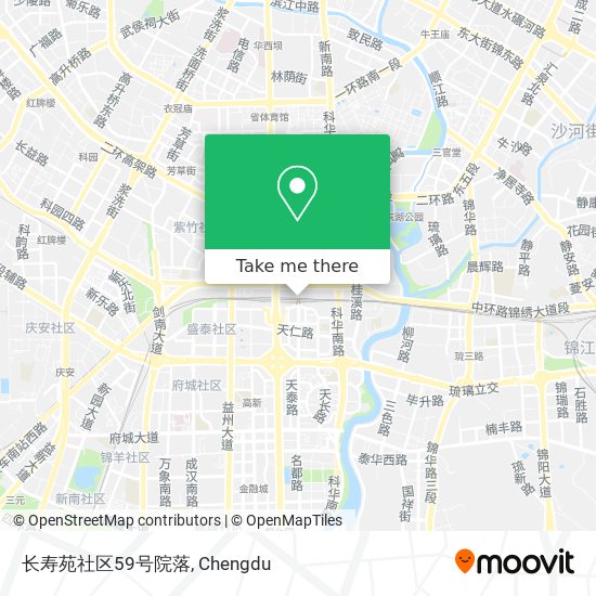 长寿苑社区59号院落 map