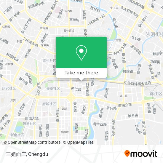 三姐面庄 map