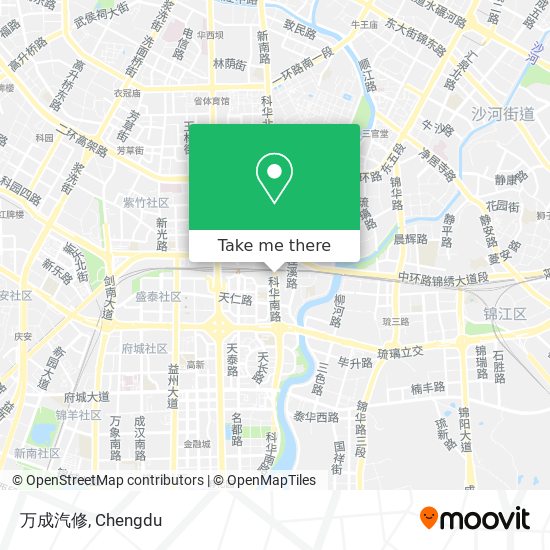 万成汽修 map