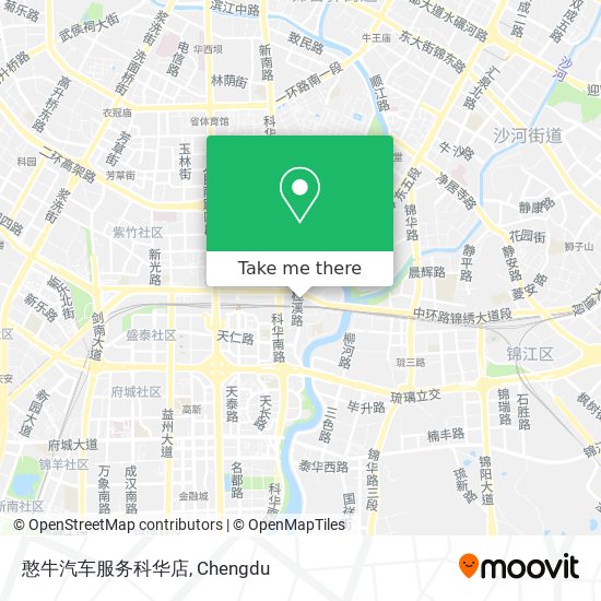 憨牛汽车服务科华店 map