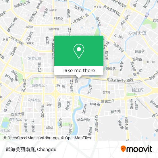 武海美丽南庭 map