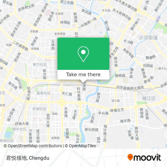 君悦领地 map