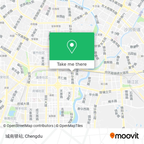 城南驿站 map