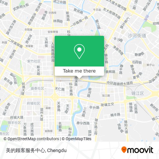 美的顾客服务中心 map