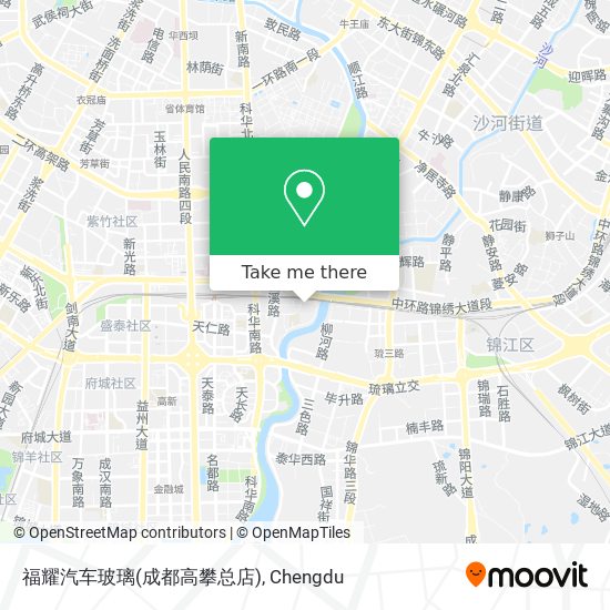 福耀汽车玻璃(成都高攀总店) map