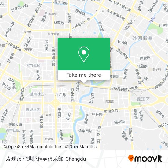 发现密室逃脱精英俱乐部 map