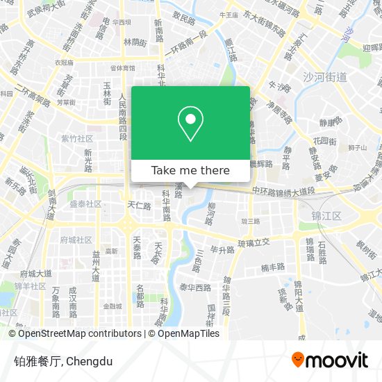 铂雅餐厅 map