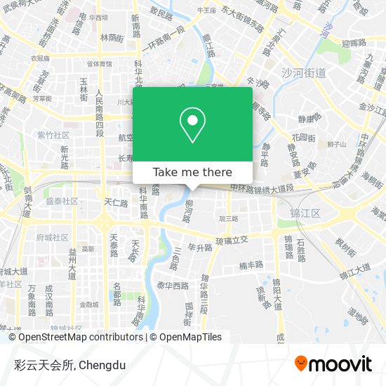 彩云天会所 map