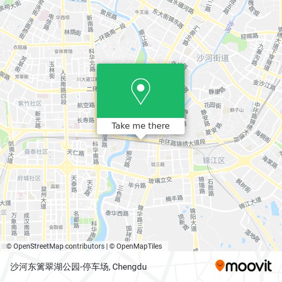 沙河东篱翠湖公园-停车场 map