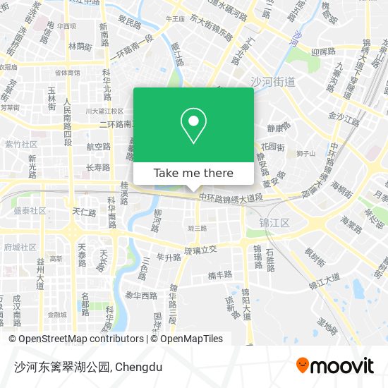 沙河东篱翠湖公园 map