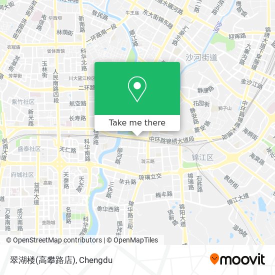 翠湖楼(高攀路店) map