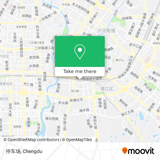 停车场 map