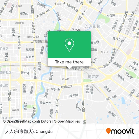 人人乐(康郡店) map