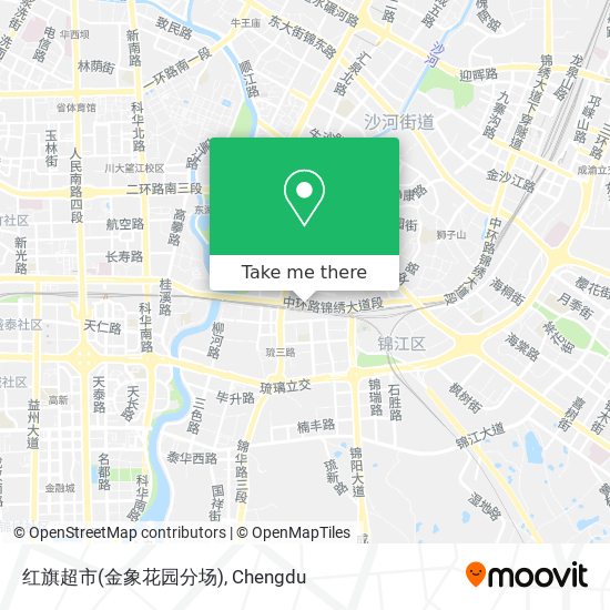 红旗超市(金象花园分场) map