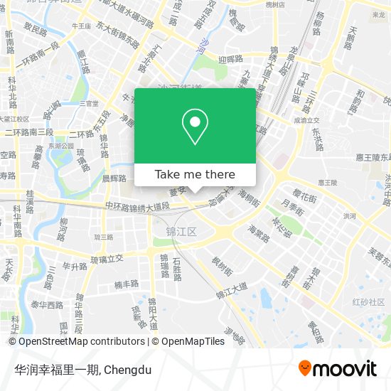 华润幸福里一期 map