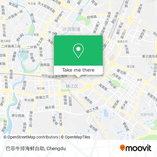 巴菲牛排海鲜自助 map