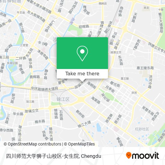四川师范大学狮子山校区-女生院 map