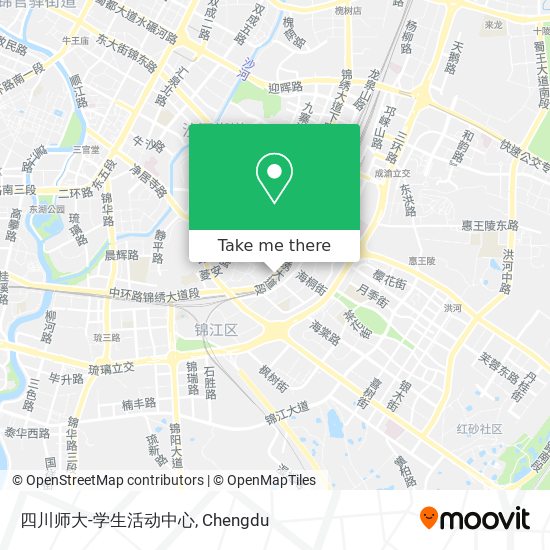 四川师大-学生活动中心 map