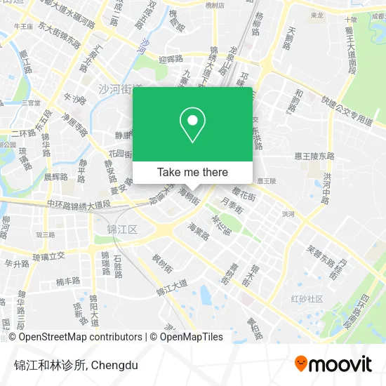 锦江和林诊所 map