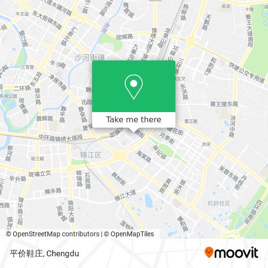 平价鞋庄 map