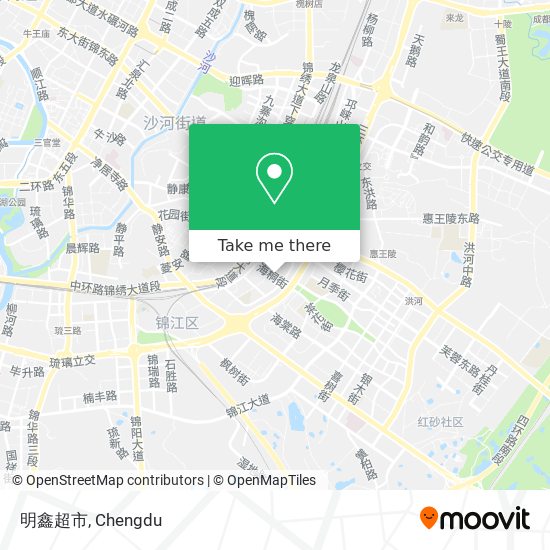 明鑫超市 map