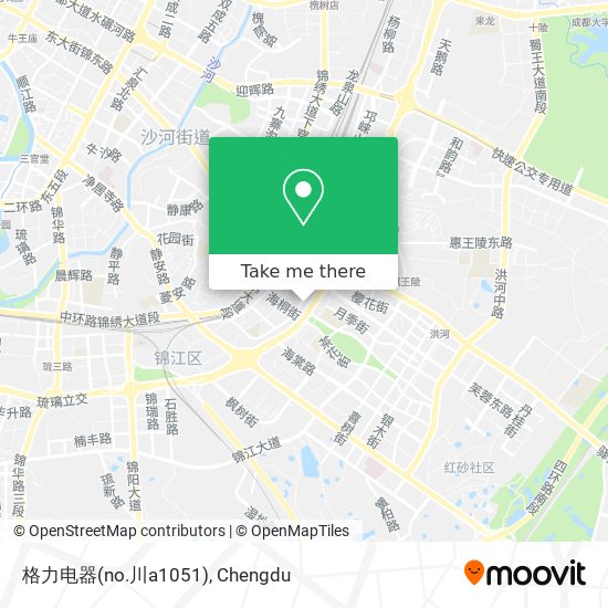 格力电器(no.川a1051) map