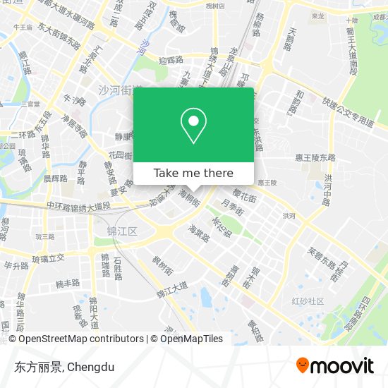 东方丽景 map
