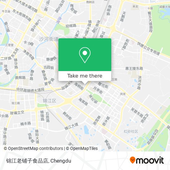 锦江老铺子食品店 map