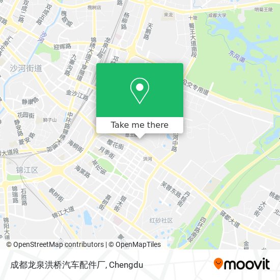 成都龙泉洪桥汽车配件厂 map