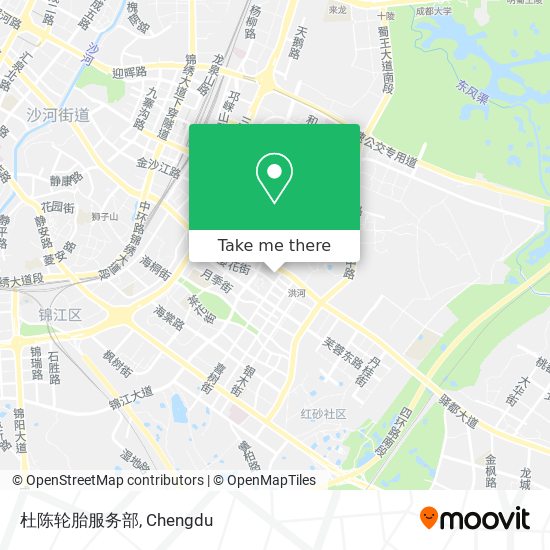 杜陈轮胎服务部 map