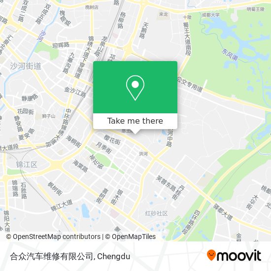 合众汽车维修有限公司 map
