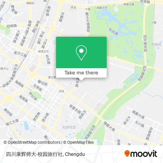 四川康辉师大-校园旅行社 map