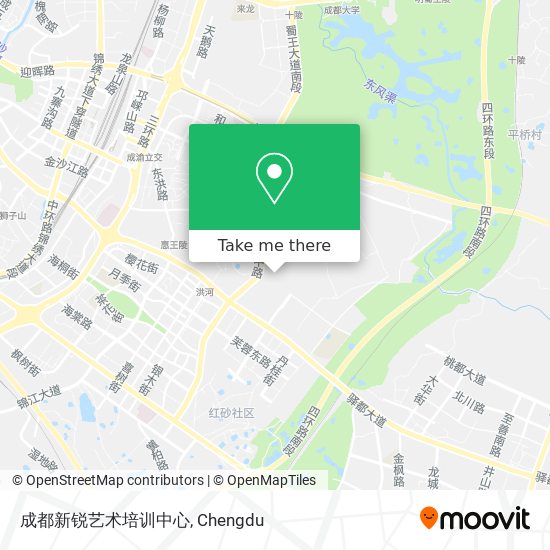 成都新锐艺术培训中心 map