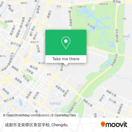 成都市龙泉驿区青苗学校 map