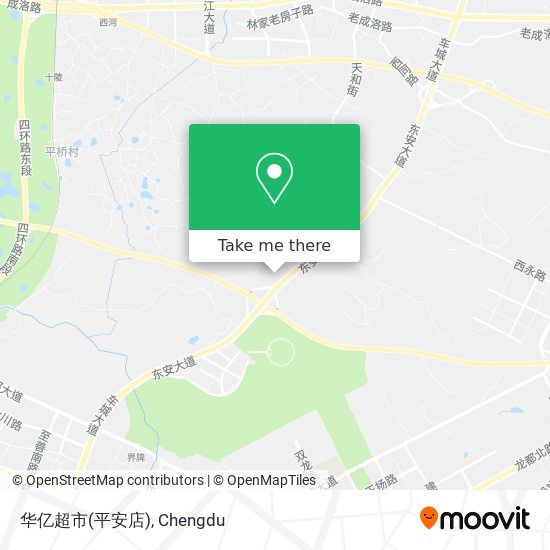 华亿超市(平安店) map