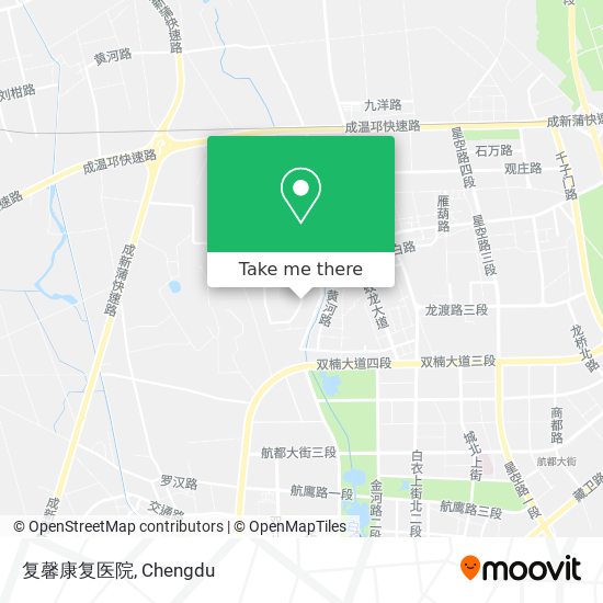 复馨康复医院 map