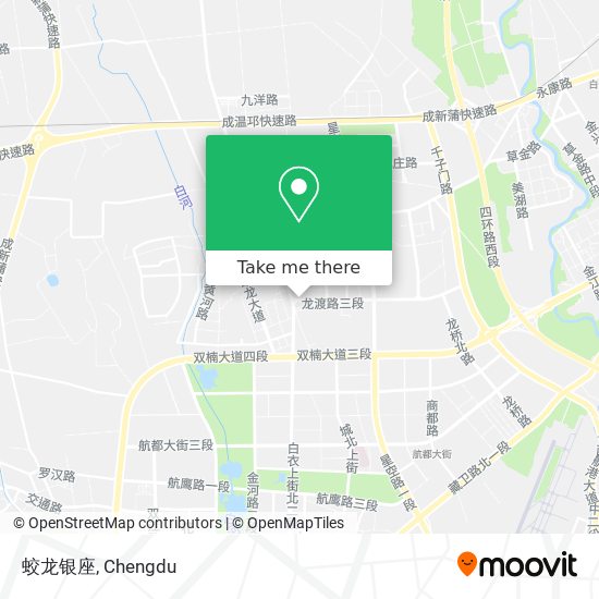 蛟龙银座 map
